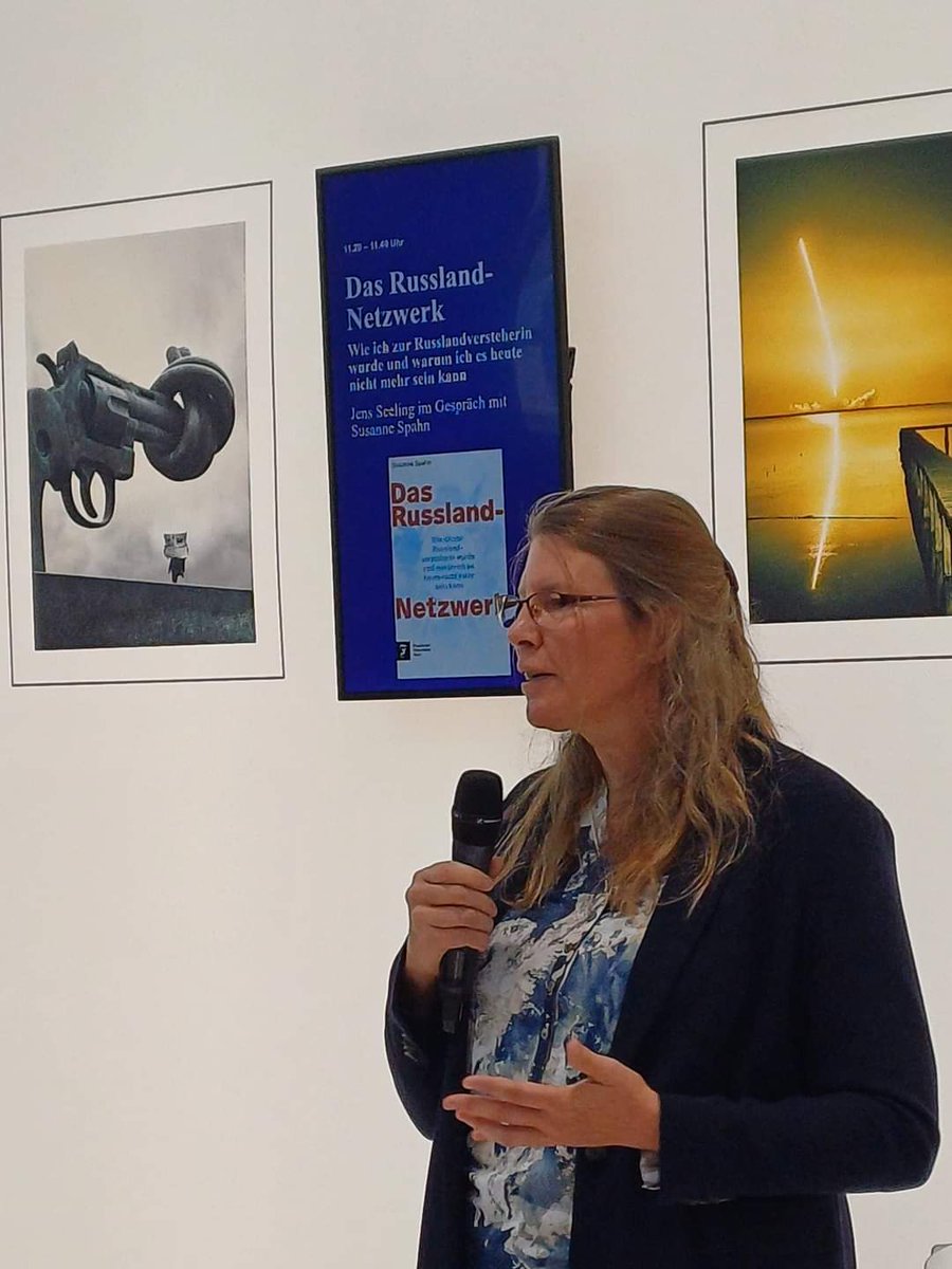 Wie #Russland Einfluss in Deutschland nimmt - mein Buch "Das #Russland-Netzwerk" bei der Frankfurter #Buchmesse am Stand der #FAZ