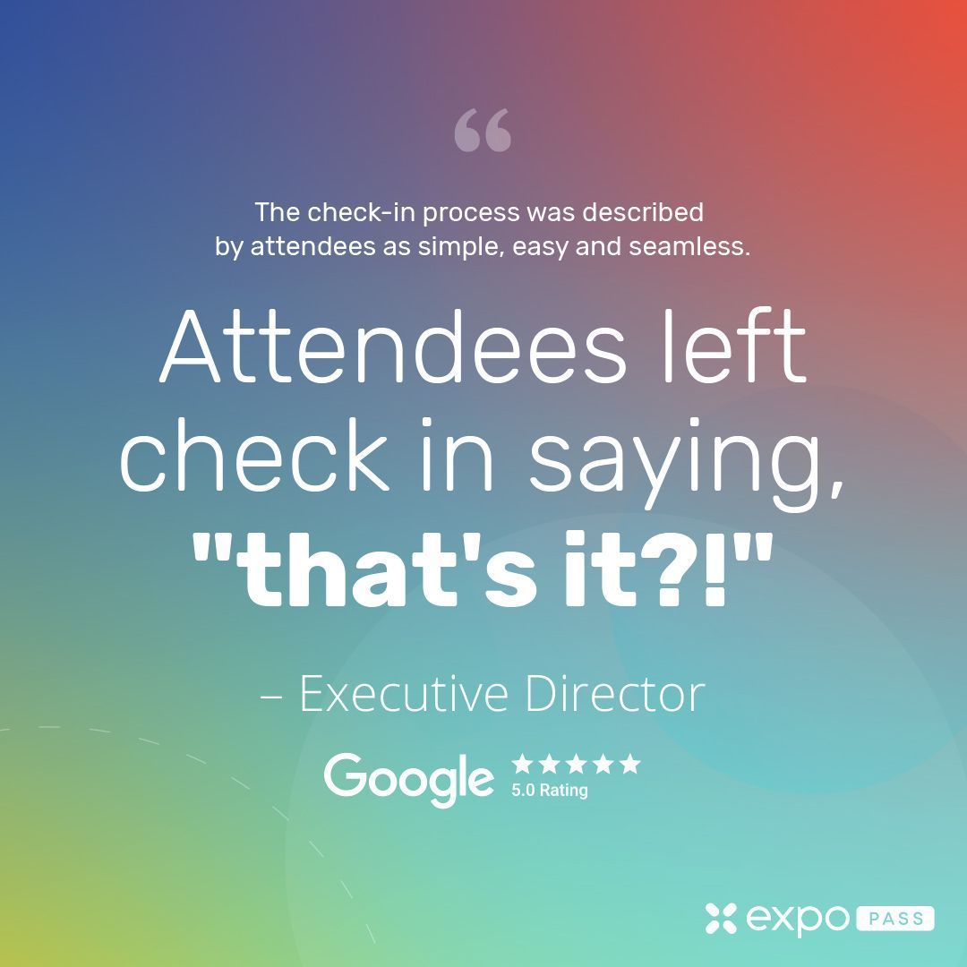 People love how Expo Pass On-Demand Badge Printing makes for stress-free, faster check-ins!  Discover why buff.ly/3NxXvmO

#EventTech #EventPlanning #EventCheckIn #OnDemandPrinting #BadgePrinting #EventBadges #EventSolutions #EventLogistics #ConferenceTech #EventSuccess