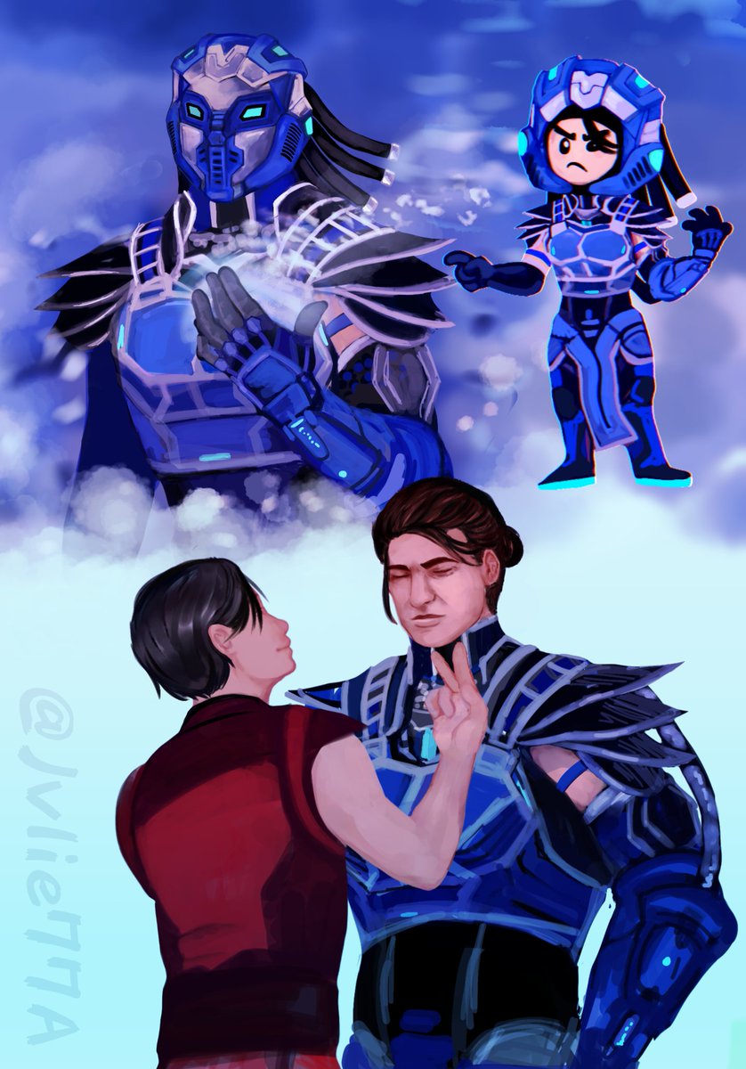 jvlie77a's tweet photo. What if Sektor had made a Cybersuit for Subzero/Bi Han?
I love Them π₯Ί
#MortalKombat #MK #MK1 #MortalKombat1 #Subzero #Cybersubzero #Sektor #BiHan #Sekhan #Bisektor https://t.co/Ht2TdduiZy