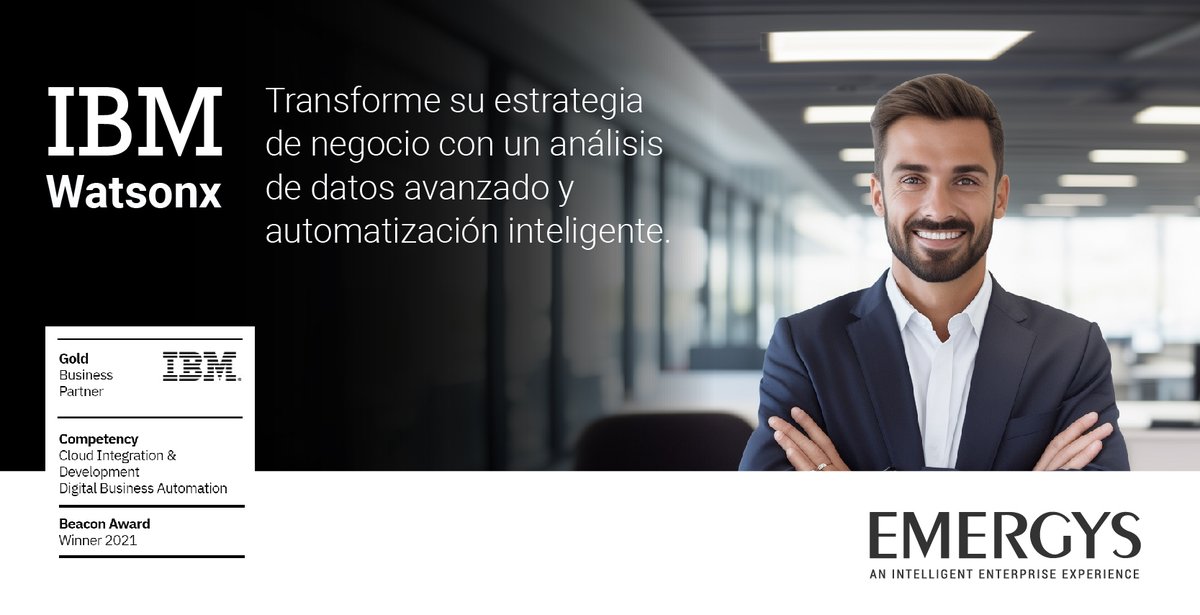 Emergys's tweet photo. ¡Inteligencia artificial con IBM Watsonx! Permite a las organizaciones aprovechar grandes volúmenes de datos para desarrollar modelos de IA personalizados y optimizar sus operaciones. Más info: https://t.co/Te2wuaF8x1
#IBM #Watsonx #InteligenciaArtificial #TransformaciónDigital https://t.co/mnAjdRxJn7