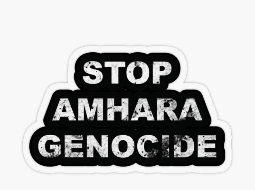 Menilikism's tweet photo. Genocide, ethnic cleansing, rape and mass atrocities are being carried out by Abiy Ahmed’s government in the #Amhara region.The world cannot afford to look away. 
#WarOnAmhara 
#AmharaGenocide 
@USEmbassyAddis @hrw @MikeHammerUSA @antonioguterres @SecBlinken @EUCouncil @UNOSAPG https://t.co/YT8mWe00aH