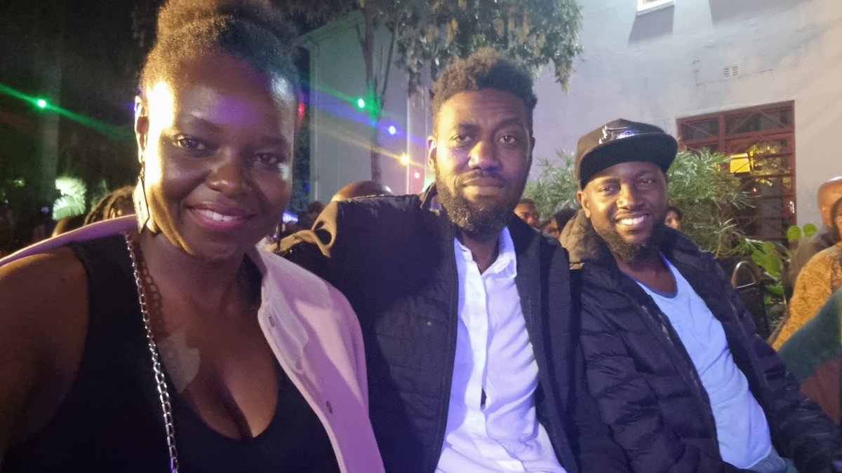 SelmorMtukudzi's tweet image. Enjoying front row seats at the legend Steve Dyer&apos;s show tonight. #AfroJazz #GreatVibes