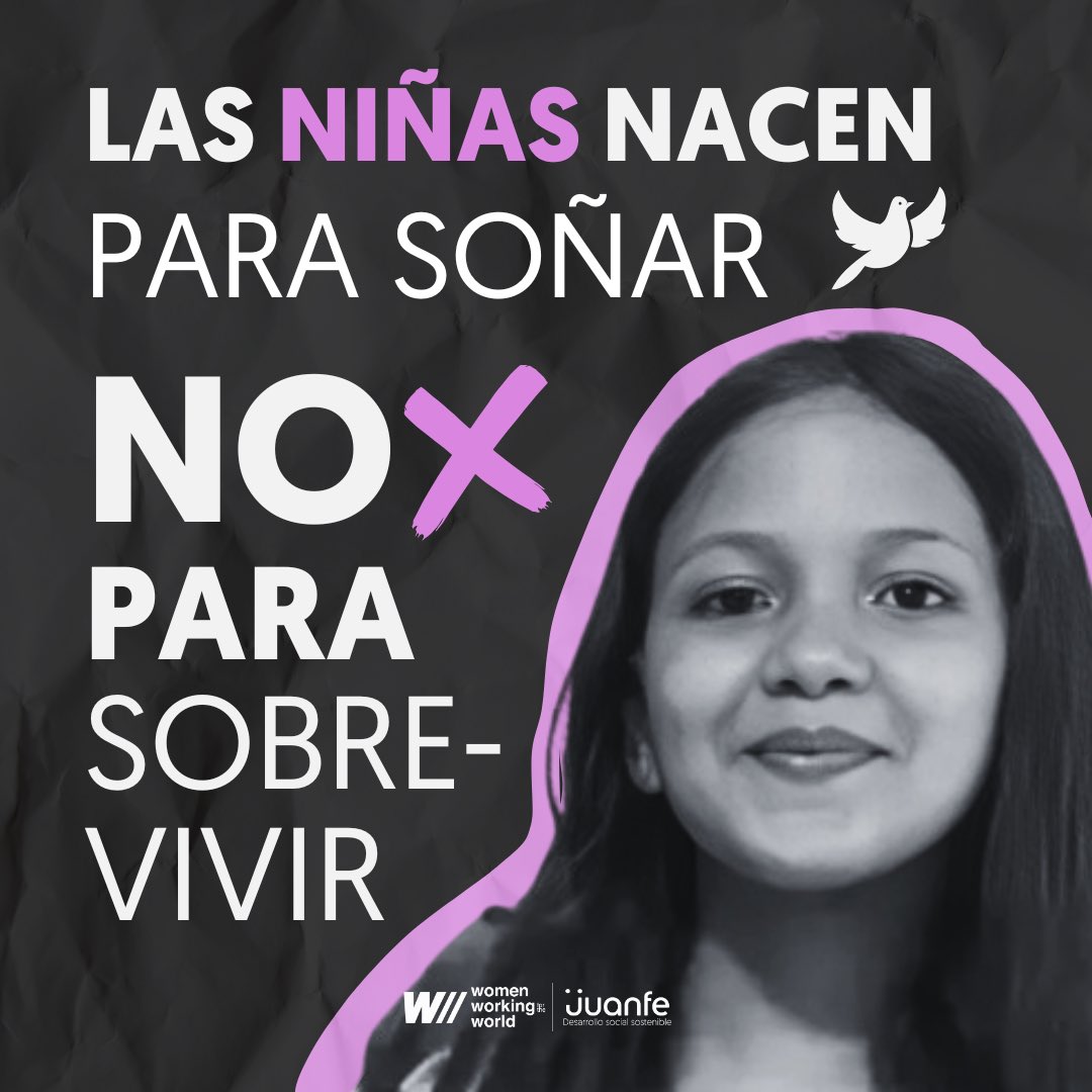 FundacionJuanfe's tweet photo. Las niñas nacen para soñar, no para sobrevivir 💔.

El caso de Sofía Delgado, una niña de 12 años brutalmente asesinada, nos recuerda la cruda realidad que viven muchas niñas en Colombia.

Por las niñas, por Sofía, exigimos justicia💜. @Cataescobarr 

#JusticiaParaSofía https://t.co/FhoGMY5Hr8