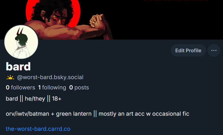 bard || COMS OPEN (@the_worst_bard) / Posts / X