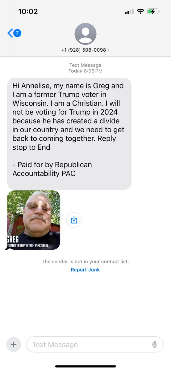 aegehl19's tweet photo. why is greg attaching his tinder profile to this political text https://t.co/CV8oEPYNh6