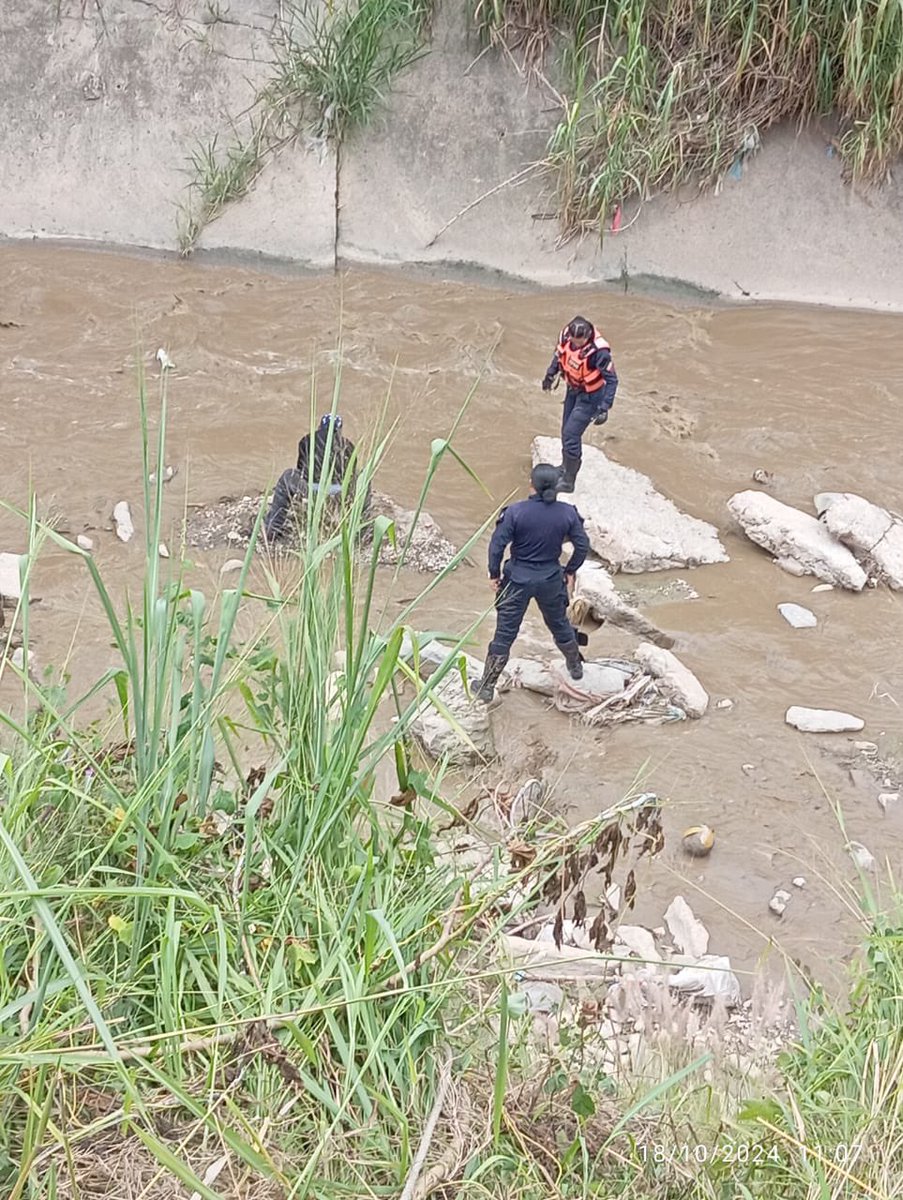 rcamachovzla's tweet photo. #Caracas Funcionarios de la PNB, adscritos a Tránsito, rescataron un perro callejero que había caído al río Guaire a la altura de Caricuao.
El perro se encuentra siendo evaluado por personal de la misión Nevado. 👏🏼👏🏼👏🏼 https://t.co/cWjwz2NCH6