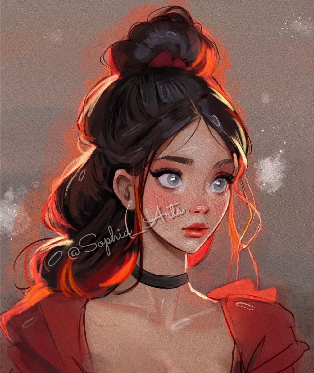 Isn't she attractive? I just finished this for one of my client! #2doc #Commission #commissions #commissionsoopen #2d #art #artisticexpression