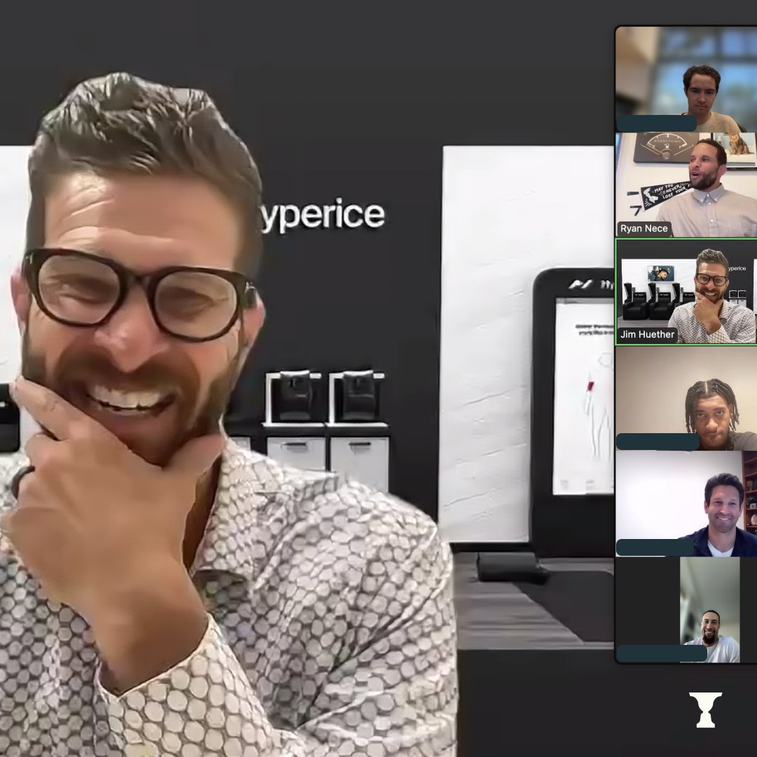 This week, we had the privilege of hearing from Jim Huether , CEO of <a href="/Hyperice/">Hyperice</a>, who shared about the athletic-DNA of his company, his approach to cultivating company culture, and the most effective ways to keeping headcount low. Jim, thank you for joining us! #Athletes #Hyperice