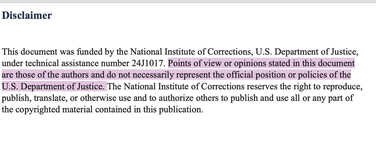 x.com/tarrantcountys…

It's more than a bit disingenuous to call this a 'DOJ inspection.'

Page 1 of the report ⏬