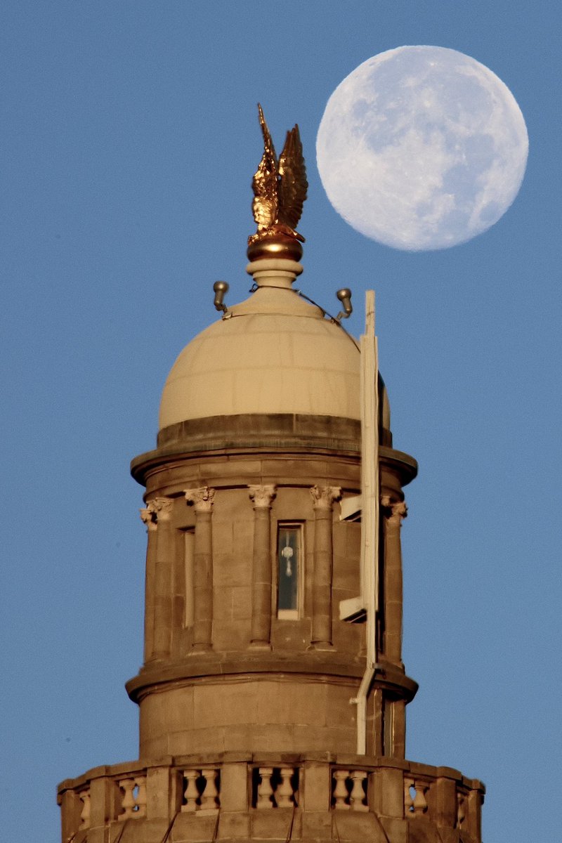 jw2008SS00's tweet photo. October's Full Hunter's Moon Boise Idaho state capital at dawn , brightest Supermoon of the year! #Supermoon #HuntersMoon #FullMoon #MoonHour https://t.co/AVCDMpGTw9