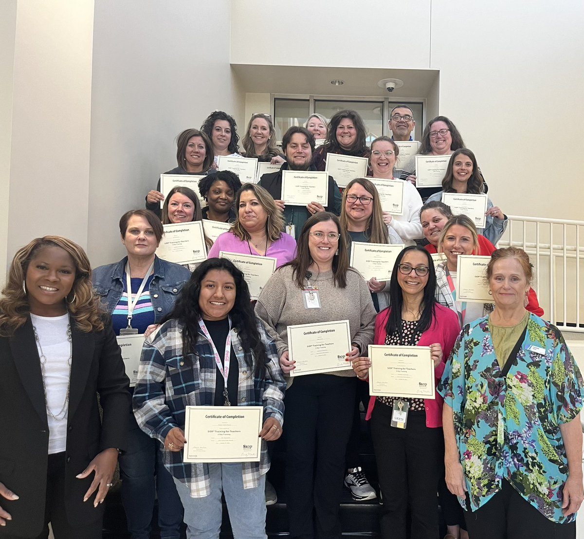 Dr. Elenia Daniels (@elenia_daniels) on Twitter photo Great wrap up to the SIOP Training! Special thanks to Cindy Martin the facilitator and all participants! #teamUCPS
<a href="/blaise05/">Jonathan Tyson</a> <a href="/AGHoulihan/">Andrew G. Houlihan</a> <a href="/RimmerEdTech/">Casey Rimmer</a> <a href="/SusanRodgersS4/">Susan Rodgers</a> Great wrap up to the SIOP Training! Special thanks to Cindy Martin the facilitator and all participants! #teamUCPS
<a href="/blaise05/">Jonathan Tyson</a> <a href="/AGHoulihan/">Andrew G. Houlihan</a> <a href="/RimmerEdTech/">Casey Rimmer</a> <a href="/SusanRodgersS4/">Susan Rodgers</a>