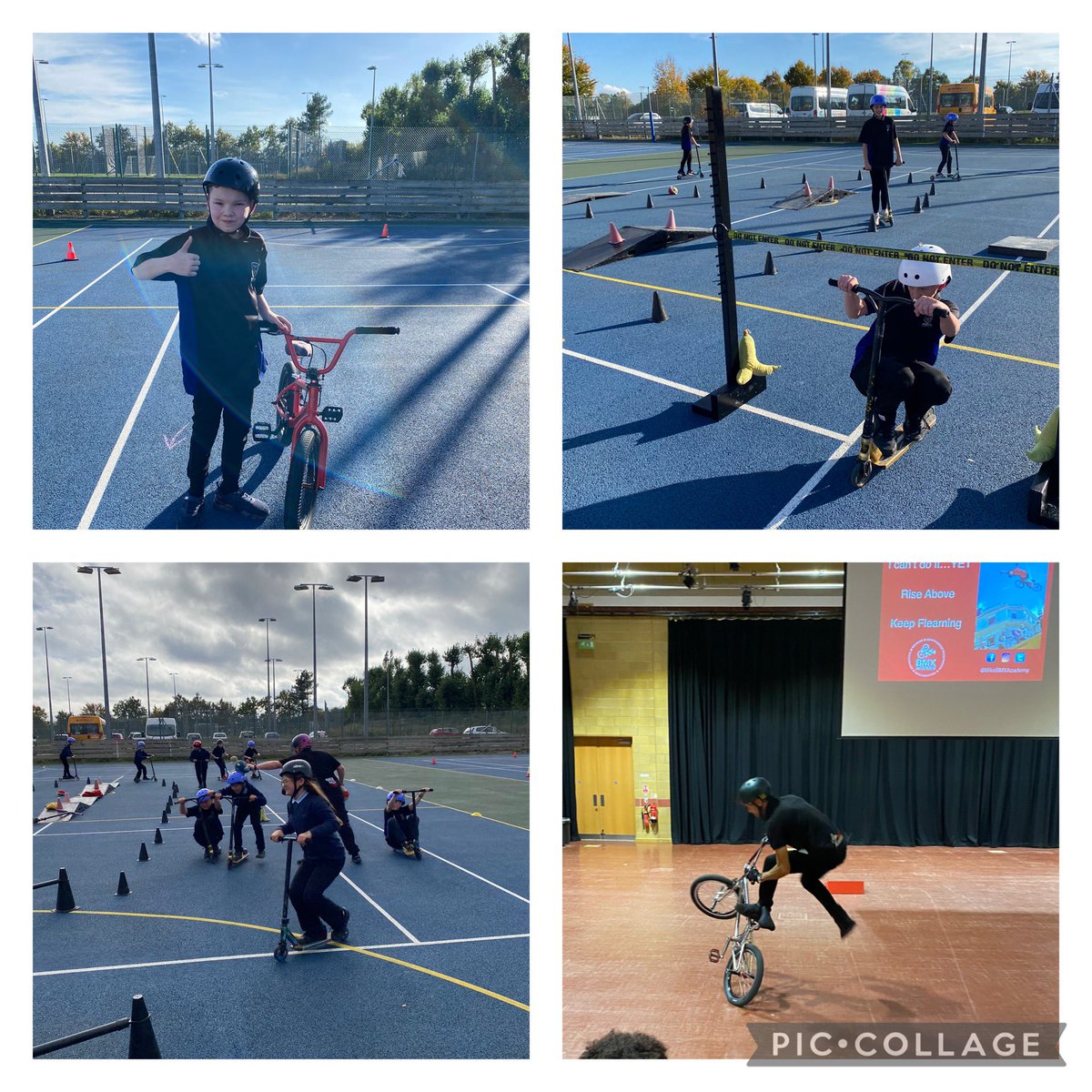 SouthCambsSSP's tweet image. An adrenaline pumped end to a busy week with our @YourSchoolGames Action Sports Experience. Students were pushed out of their comfort zones in scooter and BMX workshops with @MikeBMXAcademy @CombertonVC @Melbourn_VC @CambourneVC @ImpingtonVC #GrowthMindset #practicemakesprogress
