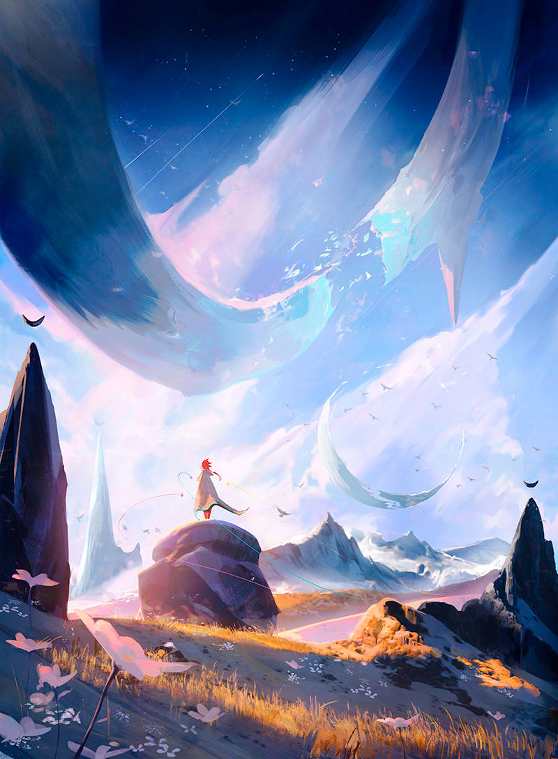「i made a full photobashing tutorial demo」|RossDraws ✦のイラスト