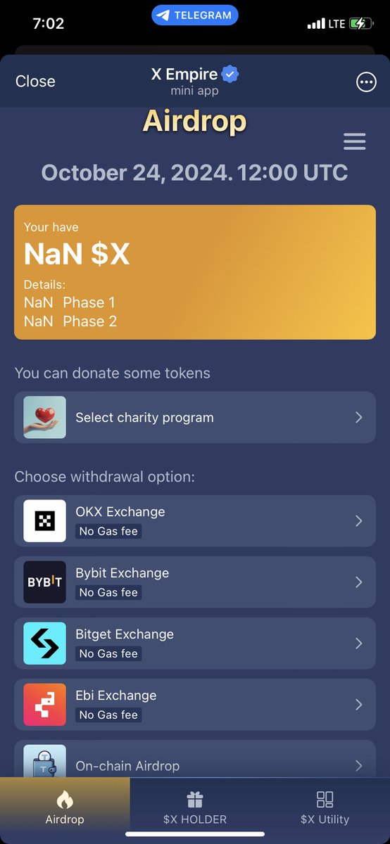 Vindicatedchidi's tweet photo. ◀️BREAKING NEWS▶️

X Empire withdrawal option is now available on your Favorite Exchanges

Choose #Bitget or Download Here
👇
https://t.co/N1KujZNg5d https://t.co/Fa4ZFHCyZD