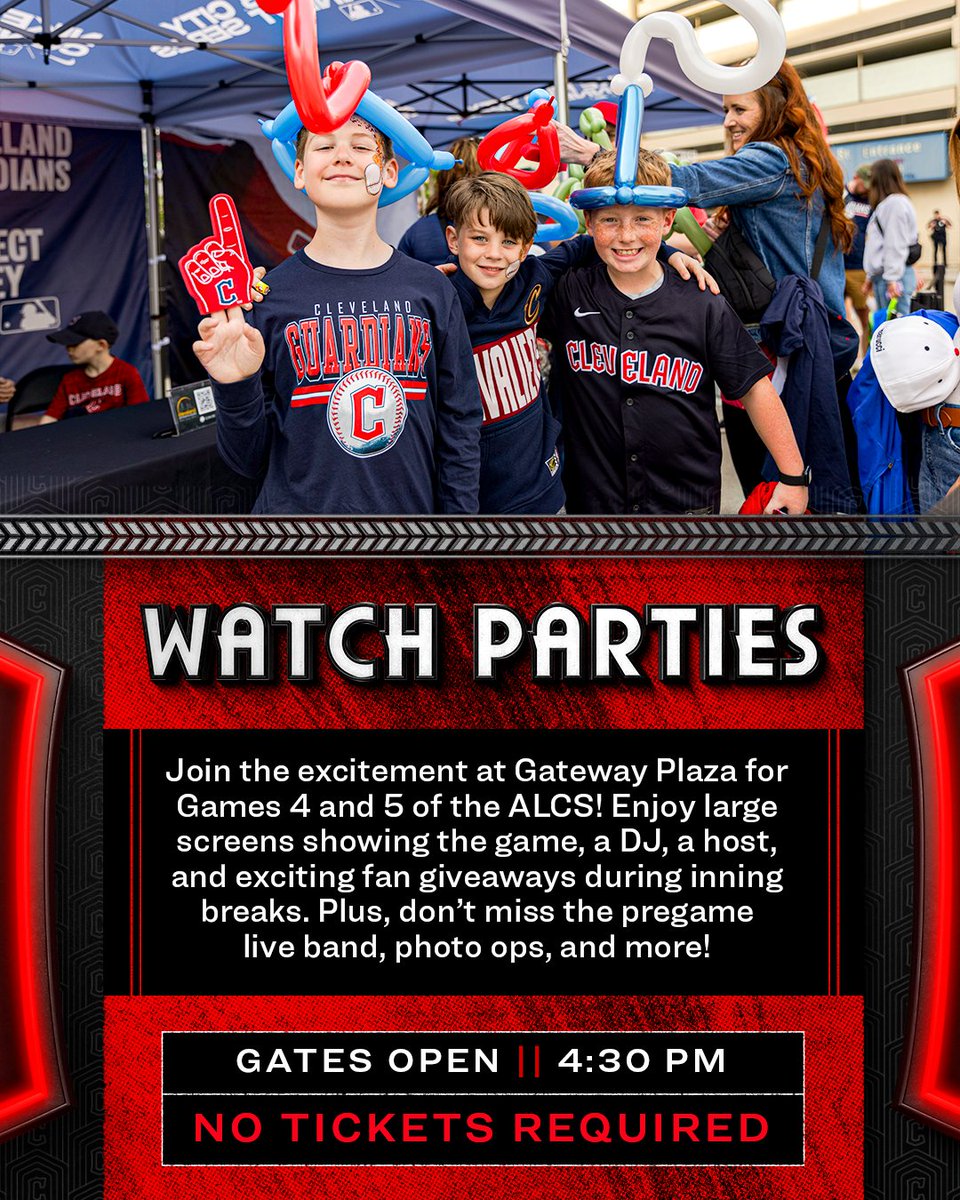 Can't make it to the game, but still want to be in on the action?

Watch parties in Gateway Plaza are back!

#ForTheLand | #GuardsBall