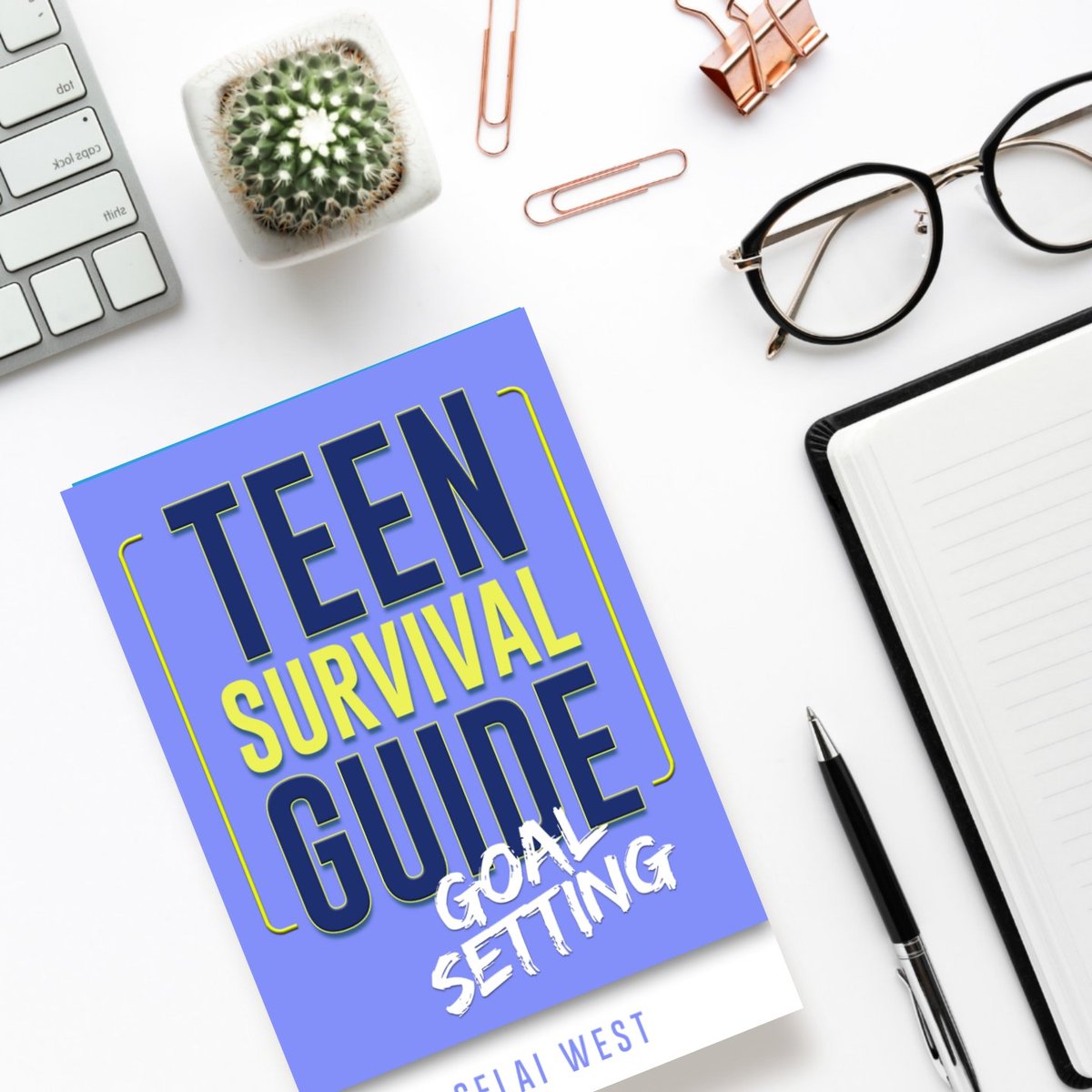 I'm so proud to announce my first 2 releases from my Teen Survival Guide series!

This series empowers teens to build confidence, develop a positive mindset, and take actionable steps toward their dreams. 

amzn.to/409SEQn
#celaiwest #teensurvivalguide