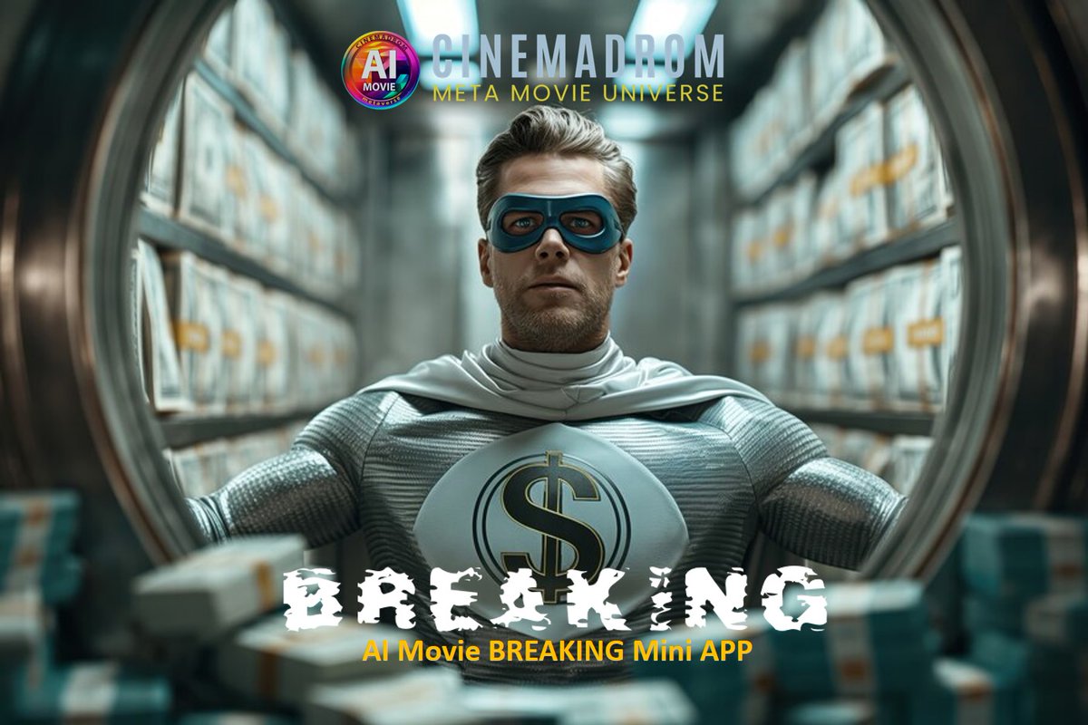 cinemadrom's tweet photo. 🔥 Mine and get AI Movie BREAKING (DEFL) token in Mini App Telegram on the TON blockchain for free, for the world's first AI movie in the @cinemadrom Metaverse.
🎯 Go to Mine DefL: https://t.co/K8nVHQPLiU
#Web3 #AImovie #DefL #nft #MiniApp #AI #MVH #Btc #Memes https://t.co/J0Glewm2u8