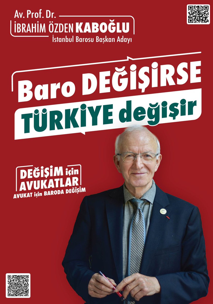 degisim_avukat's tweet photo. İstanbul Barosu değişirse Türkiye değişir! Şimdi değişimin tam zamanı! #Değişimİçin @ibrahimkaboglu https://t.co/lAvBrHZUTD