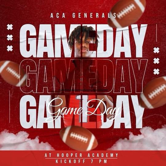 The Generals are on the road tonight for a regional matchup versus the Hooper Academy Colts!!

Come out and support our Generals as they fight for their playoff spot tonight!! 

#gogenerals #leadthecharge 🔴⚪️⚔️