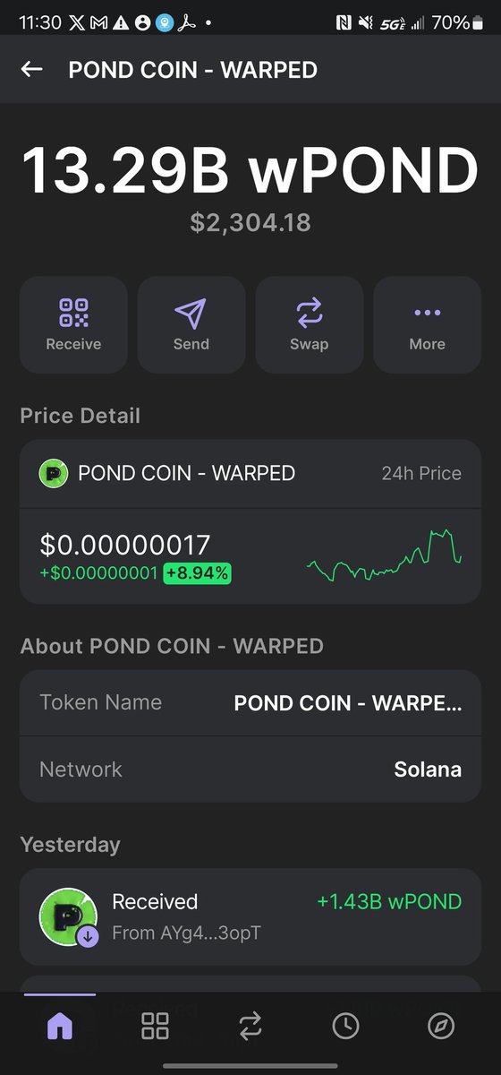 MINTemplePetrus's tweet image. Putting in work is a part of life...
$wPNDC $PNDC @PorkCoinCrypto 
#NodeOperator
#ImLikeThat