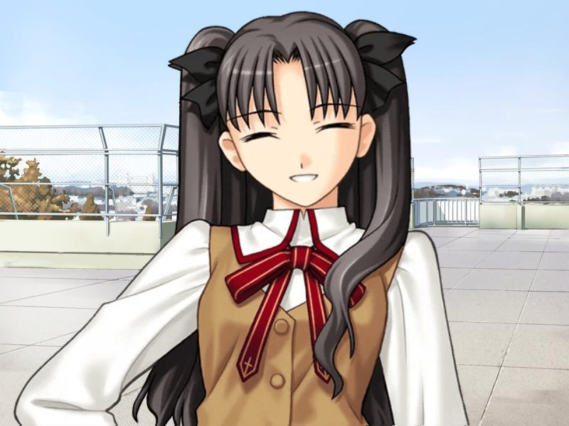 “Ah what a lovely afternoon. I see no Shinji nor Shirou around today. Fate is quite nice to me today~”