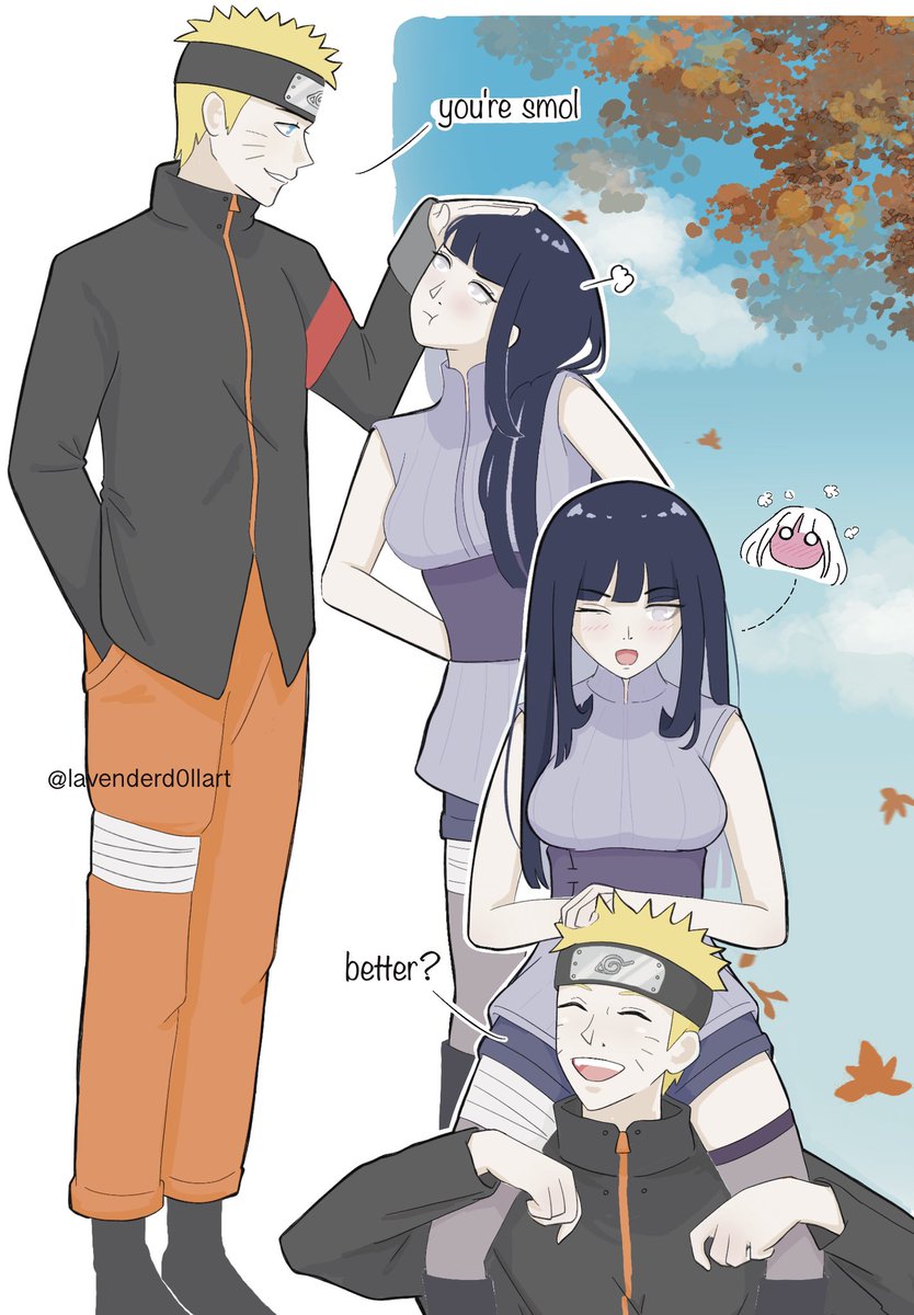 - you’re small 😌

#naruhina #narutofanart #hinatafanart