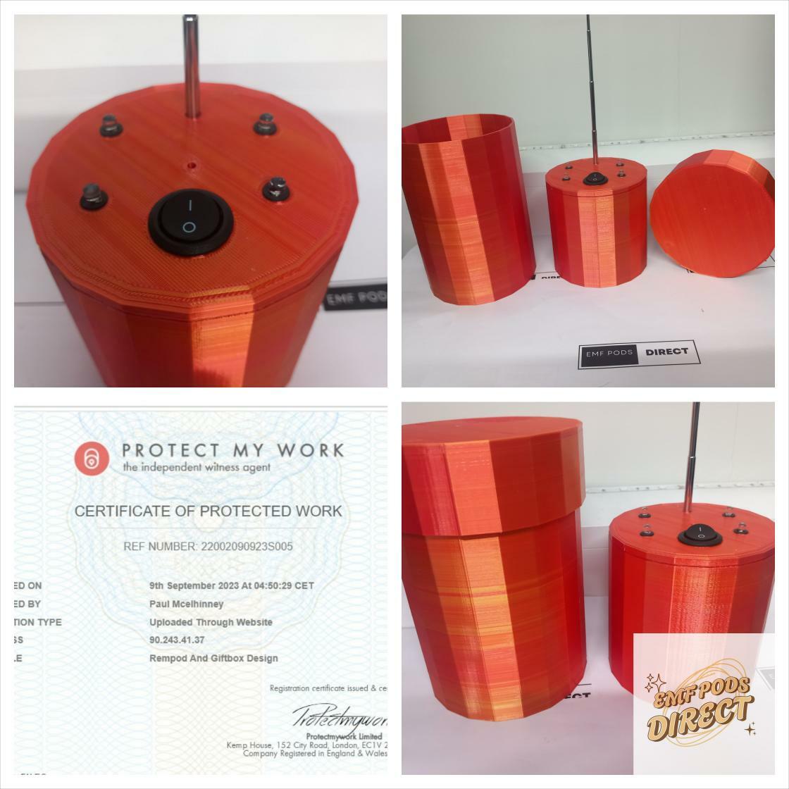 Hurry! Limited stock available. Custom red and gold R.e.m emf pod emf detection device for Paranormal investigating, ghost hunting, and communicating with spirits, exclusively priced at £99.99 Don't miss out!
emfpodsdirect.etsy.com/listing/157878…
#GhostHuntingTool #GhostEquipment