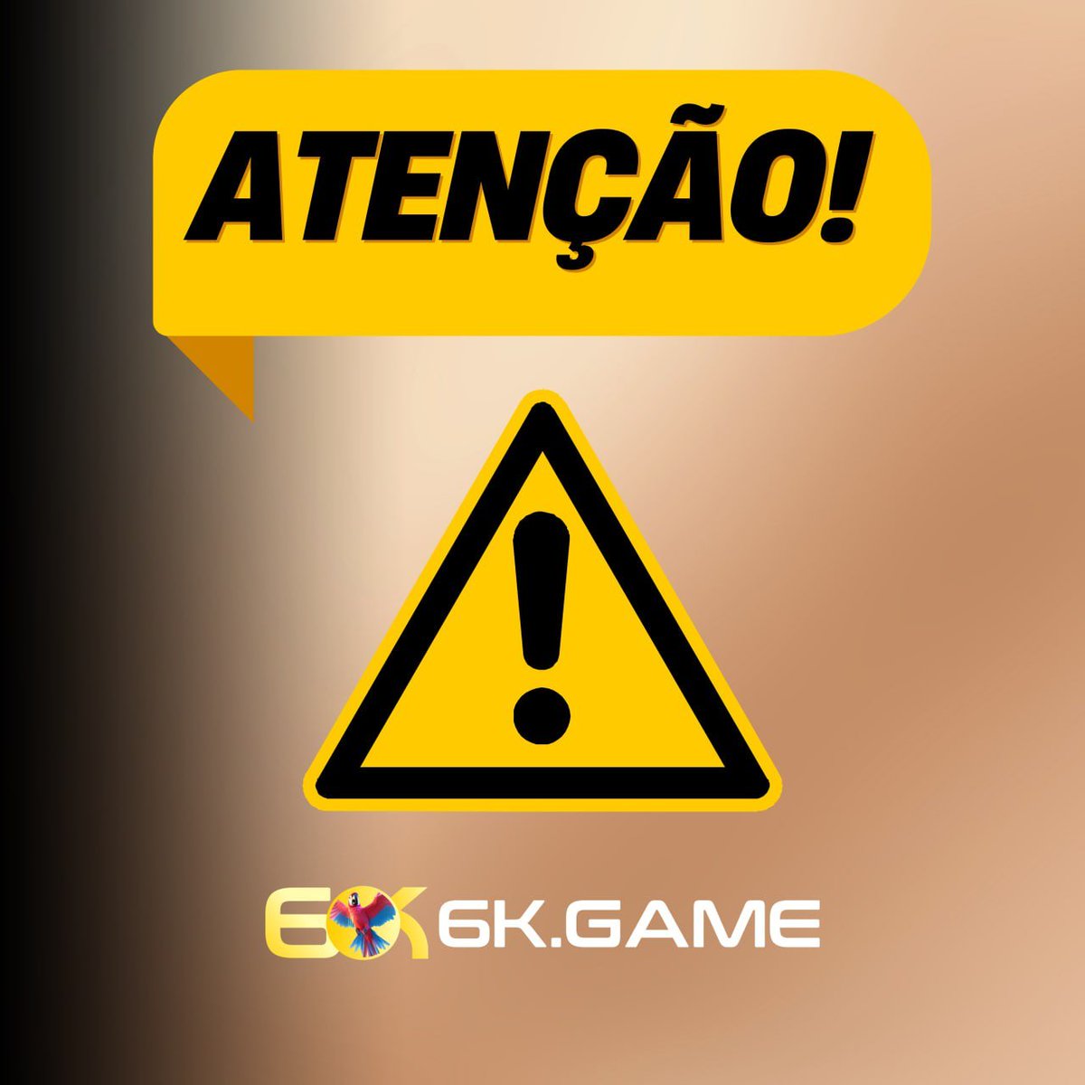6k_jogo's tweet photo. ⚠️⚠️⚠️ ATENÇÃO JOGADORES 6k. game  ⚠️⚠️⚠️ 

O Banco Central do Brasil voltou ao normal e as transações podem ser realizadas normalmente.

Obrigado pelo seu apoio e compreensão contínuos. 
Desejo a todos boa sorte nos jogos. https://t.co/LEUjqlEHTw