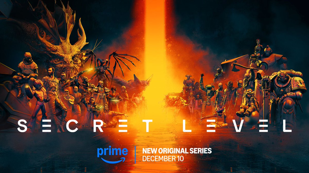 stzirlin's tweet photo. Secret Level, our new anthology series premieres December 10 on Prime Video. 

We can't wait for you to see what we've been working on for the last 4 years.

Social: @SecretLevelPV @SecretLevelonPrime @TheBlurStudio https://t.co/HfRfGa0ro6