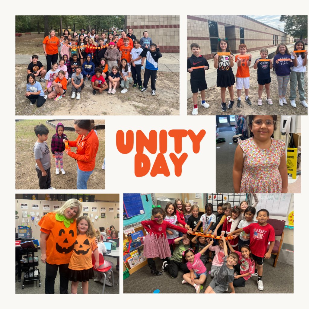 HumbleISD_HHE's tweet photo. HHE &amp; FE joined forces to celebrate Unity Day. The day is dedicated to promoting kindness, inclusion, &amp; togetherness. These students fostered a sense of community &amp; understanding, &amp; highlighted the importance of standing up against bullying. Better Together Roadrunners &amp; Bulldogs https://t.co/sWkkomFXPj