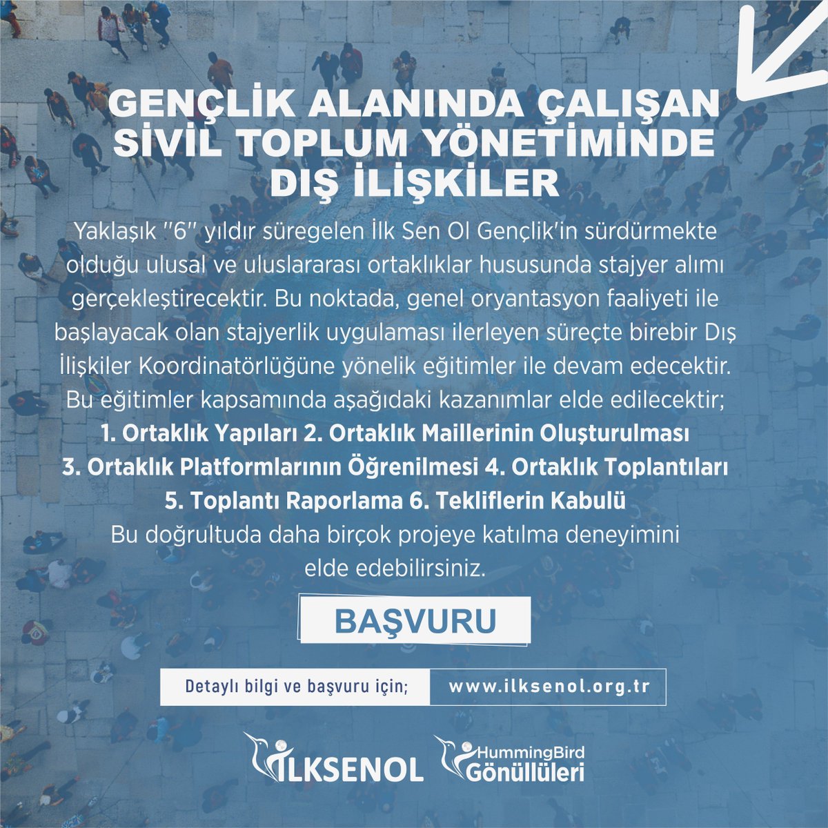 ilksenolgenclik's tweet image. Detaylı bilgi ve başvuru: ilksenol.org.tr/ilksenol-staj-…

Son Başvuru Tarihi: 28 Ekim 2024

#StajProgramı #GençlikStajı #İlkSenOlGençlik #Gönüllülük #KariyerFırsatları