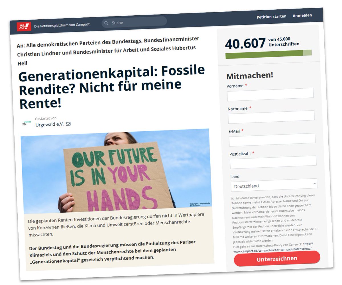 FOSSIL FREE Berlin tweet media