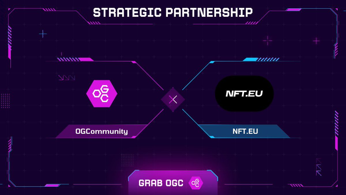 OGCommunity_X's tweet photo. 🖼 OGCommunity 🤝 https://t.co/171ylVVhUP 
Join the future of the crypto industry! 🖼

We're excited to announce our partnership with @NFTNews_EU  — your one-stop space for all things DeFi, NFT and Web3! 🌐 

https://t.co/171ylVVhUP  is a brilliant new media where everyone, from beginners to professionals, will find a treasury of useful information. 

👉 Comprehensive guides for beginners
⚡️ Advanced tips for pros
💡 Quick updates on DeFi, NFT and more 

Stay ahead of the curve — join https://t.co/171ylVVhUP , get exclusive content and be part of a growing community! 📈
#OGC #NFT  #DeFi #Web3