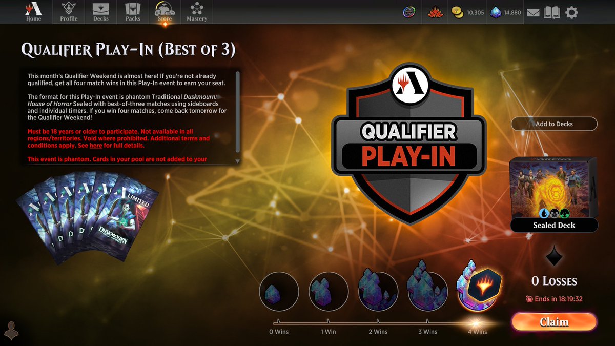 Gadien5's tweet photo. Got there first try... I guess I'm playing in the qualifier this weekend... https://t.co/LCVUkGnmgK