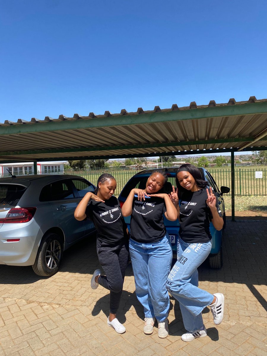 _ThePanel's tweet image. We donated school shoes to the pupils of Rekgonne Primary School today, which marks our final donation of the year!🖤🤍🇿🇦