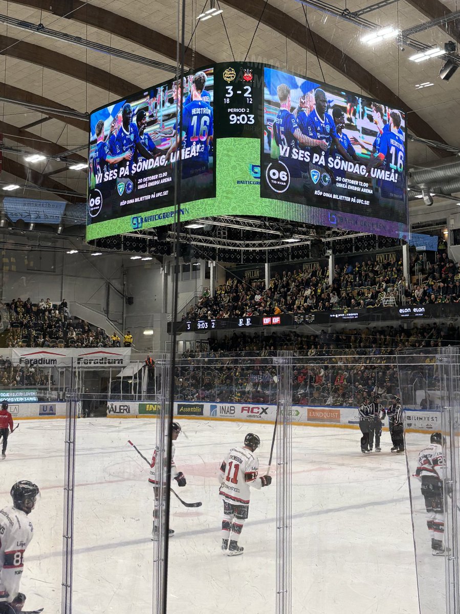 Ikväll är vi på plats i Visionite Arena och hejar fram <a href="/Bjorkloven/">Björklöven</a> till tre nya poäng! 🍃 

Tack till Björklöven och vår gemensamma samarbetspartner Ume Assistance för inbjudan! 🫶

#UmeåFC #FörUmeå
