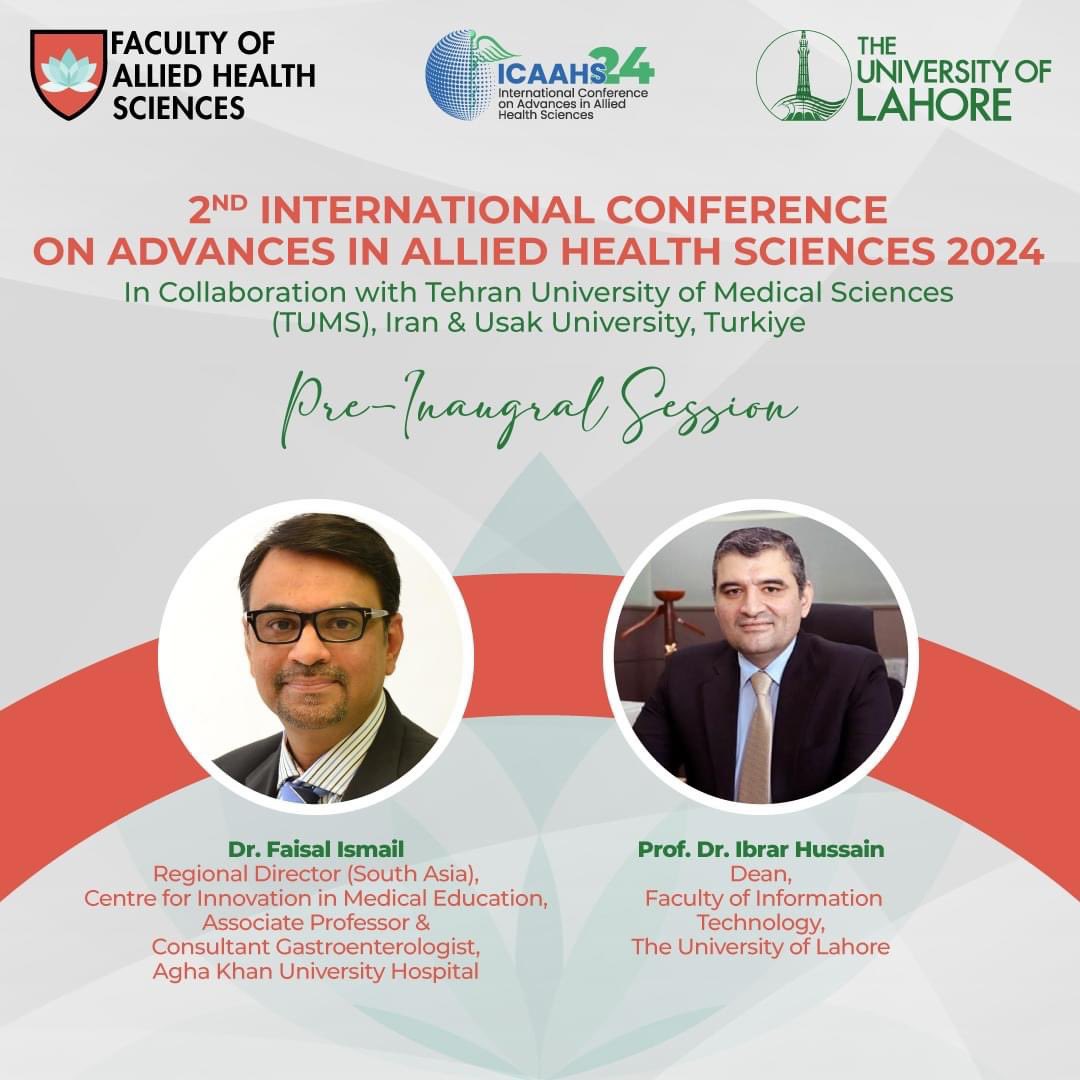 Looking forward to speaking at the 2nd International conference on Advances in Allied Health Sciences 2024. My talk will be on the ‘Role of healthcare simulation in health professions education’. The program is very interesting, so you are highly encouraged to attend!