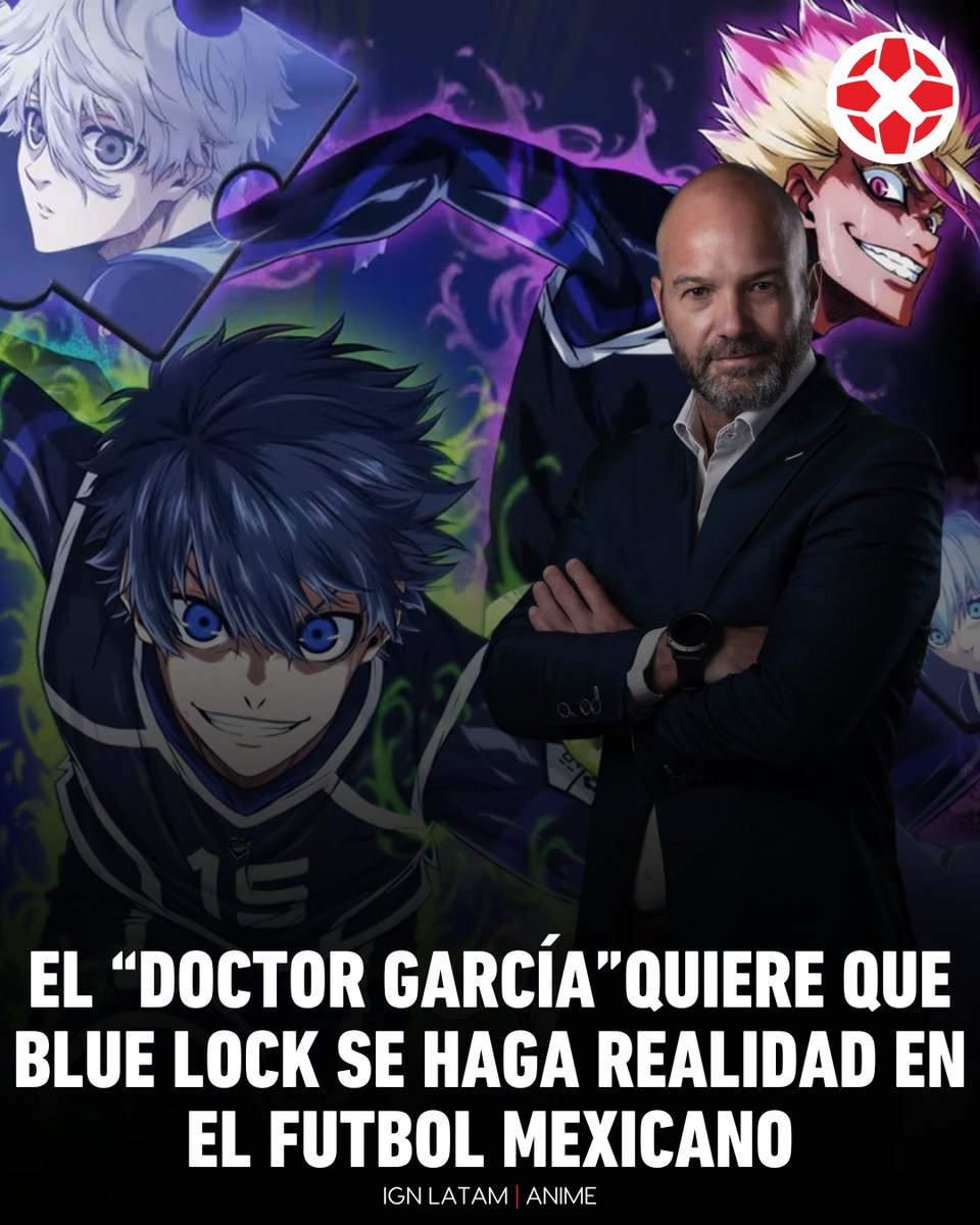 IGNLatam's tweet photo. Con el estreno de la segunda temporada de Blue Lock, el famoso comentarista arrojó la idea en Twitter de llevar a cabo la iniciativa del anime en tendencia.  ¿Creen que es hora de poner a competir a jóvenes para encontrar al mejor delantero? #IGNAnime https://t.co/zrd9FWb8bX