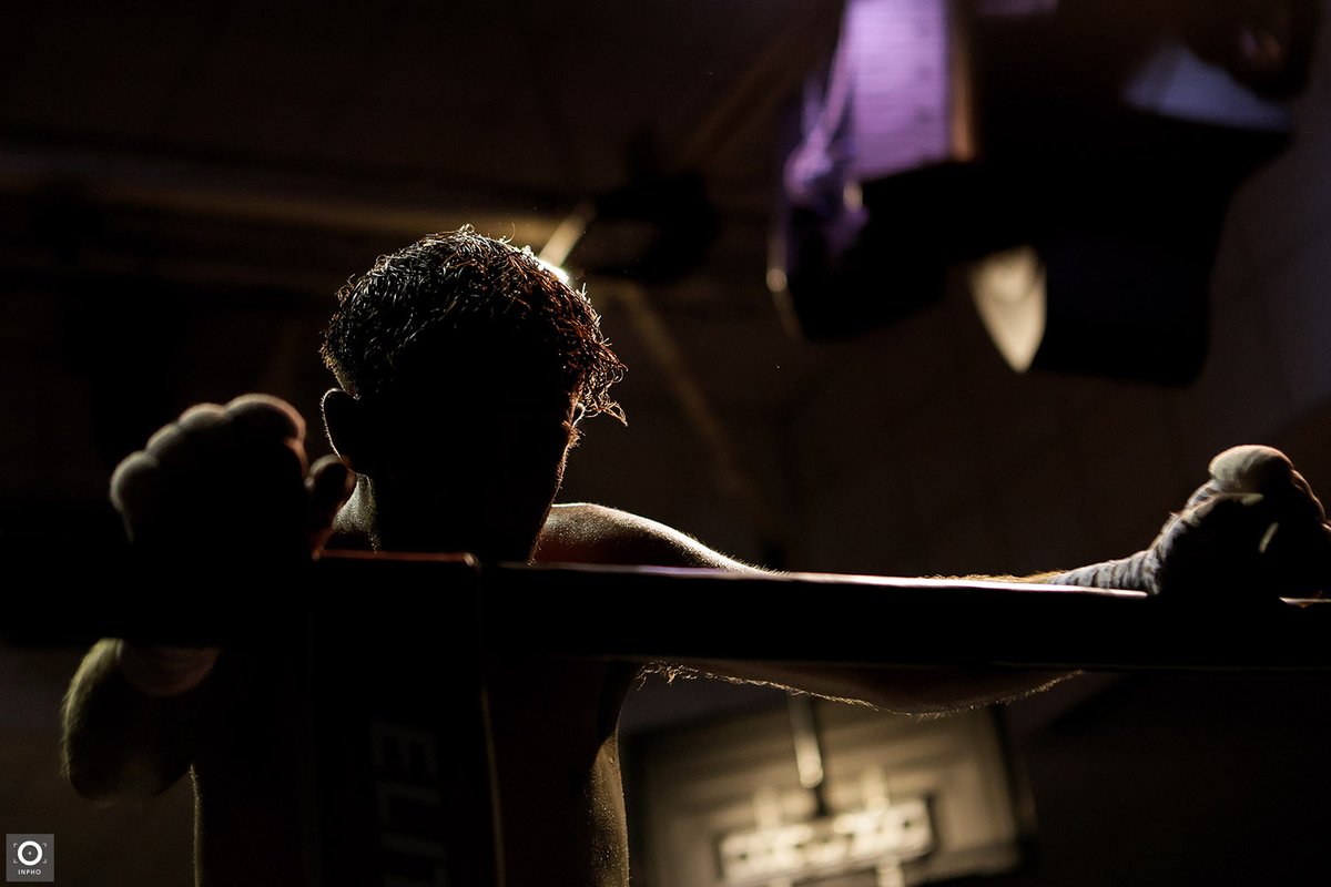 Fantastic picture here from <a href="/LaszloGeczo/">LaszloGeczo</a> of Myles Casey after his bout at tonight's <a href="/elitesportpromo/">Elite Sports Promotions</a> - All Of The Lights card in Dublin 🥊