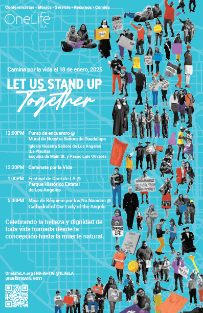 1lifela's tweet photo. Join us on Saturday, January 18, 2025, as we stand together to celebrate the beauty and dignity of every human life!
Register today https://t.co/0yqwW7jru9
#letusstanduptogether #onelifela https://t.co/pa4bB4y62O