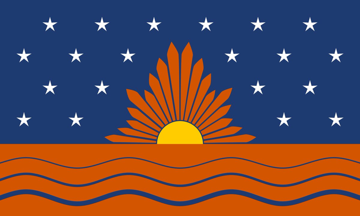 JGrantGlover's tweet photo. Today is the final day to submit designs for the state flag competition, and these are the three I sent! My last submission was number 3815, so I imagine there will be well over 4000 when all is said and done. Only 10 will advance. https://t.co/gezIGJ4jk8