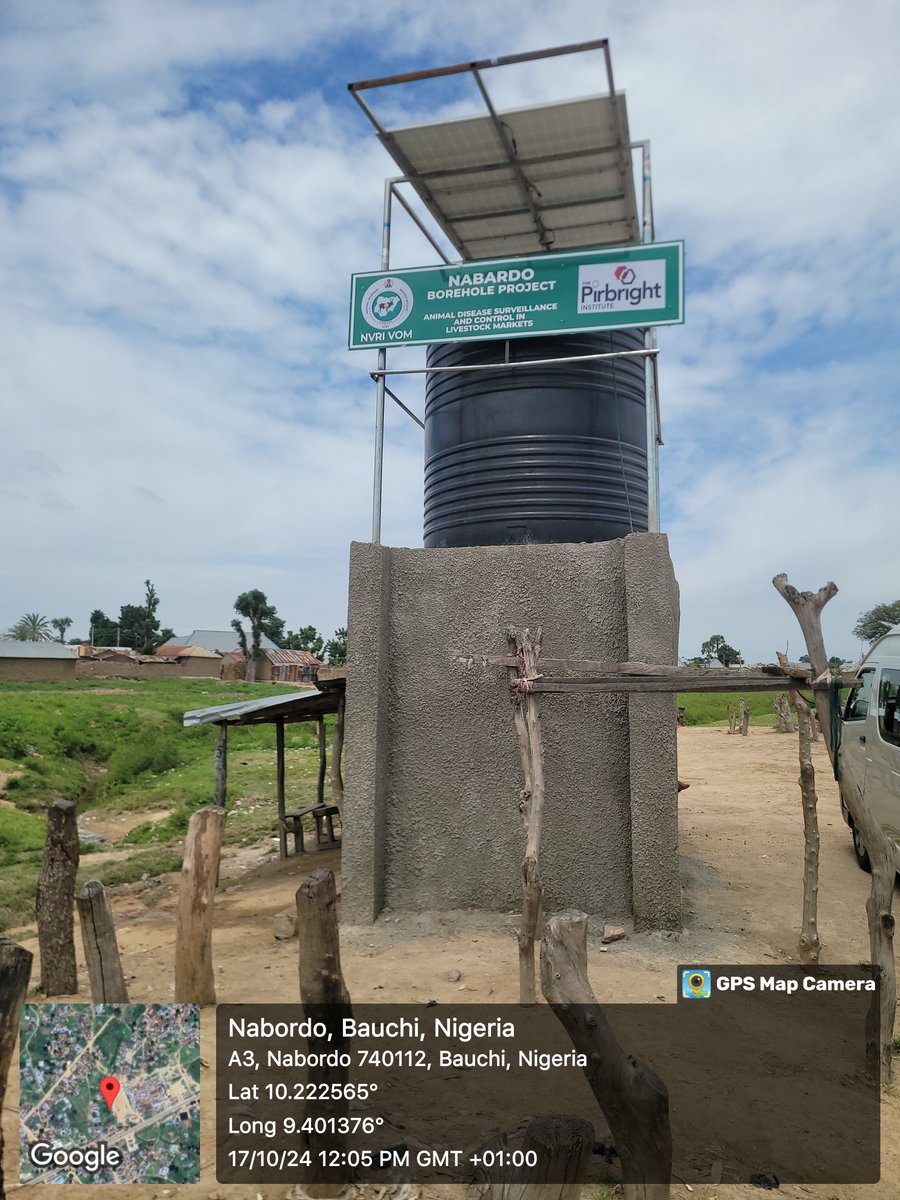 nvrivom's tweet photo. SOLAR-POWERED BOREHOLE COMMISSIONED AT NABORDO LIVESTOCK MARKET
We are thrilled to share the successful commissioning of the Solar-Powered borehole at Nabordo Livestock Market, Toro LGA, Bauchi State. This important milestone is part of the collaborative project between https://t.co/eT7yERTGlZ