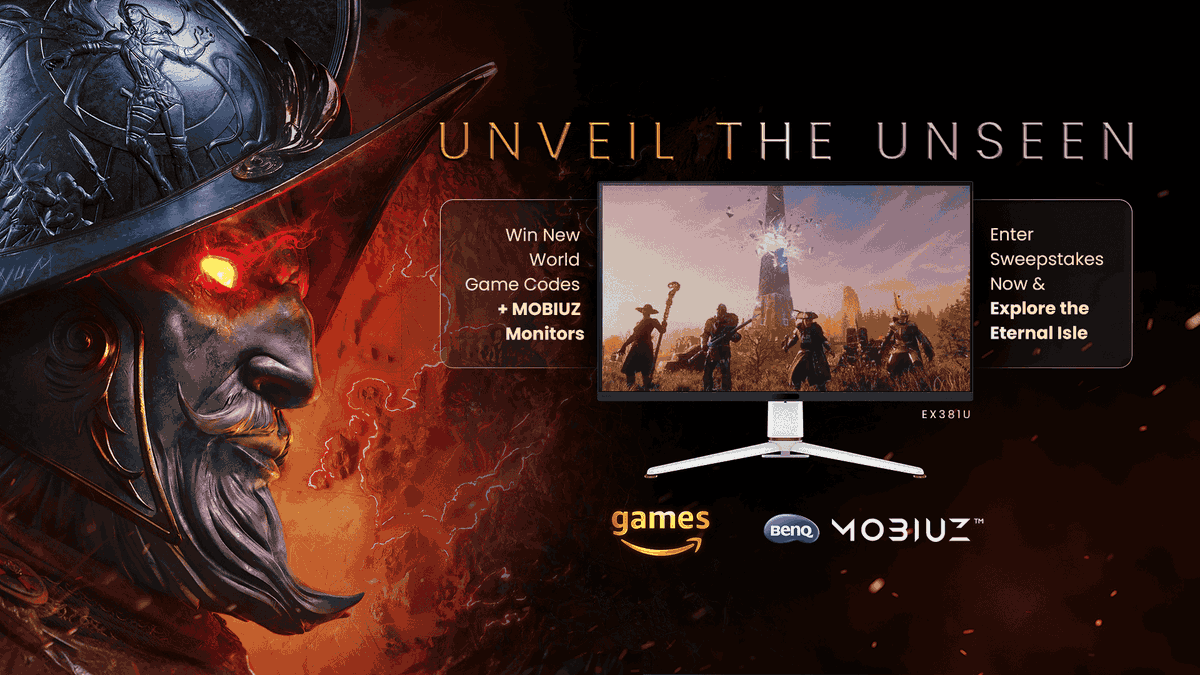 BenQ MOBIUZ Gaming North America (@mobiuzgaming) on Twitter photo 🚨 Unveil the Unseen with BenQ MOBIUZ x <a href="/amazongames/">Amazon Games</a> New World: Aeternum <a href="/playnewworld/">New World: Aeternum</a>! 🚨
We’re celebrating with an epic giveaway! Enter now to win a #BenQ MOBIUZ EX381U Gaming Monitor and New World: Aeternum Game Codes! 🎮
✨ Prizes:
1st & 2nd Place: 1 BenQ #MOBIUZ EX381U 🚨 Unveil the Unseen with BenQ MOBIUZ x <a href="/amazongames/">Amazon Games</a> New World: Aeternum <a href="/playnewworld/">New World: Aeternum</a>! 🚨
We’re celebrating with an epic giveaway! Enter now to win a #BenQ MOBIUZ EX381U Gaming Monitor and New World: Aeternum Game Codes! 🎮
✨ Prizes:
1st & 2nd Place: 1 BenQ #MOBIUZ EX381U