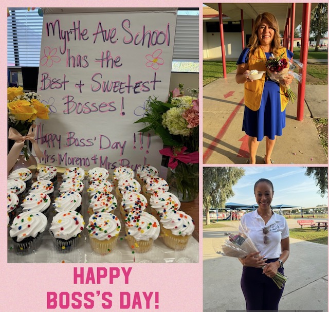 Myrtle Avenue Microschool (@roadrunner93241) on Twitter photo This week, we celebrated National Boss’s Day! A big thank you to our MAS administrators for their positive impact on our team- you inspire, empower, and make work a true team effort! <a href="/lamont_district/">Lamont Elementary School District</a> #WeAreLESD #TogetherWeAchieveExcellence This week, we celebrated National Boss’s Day! A big thank you to our MAS administrators for their positive impact on our team- you inspire, empower, and make work a true team effort! <a href="/lamont_district/">Lamont Elementary School District</a> #WeAreLESD #TogetherWeAchieveExcellence