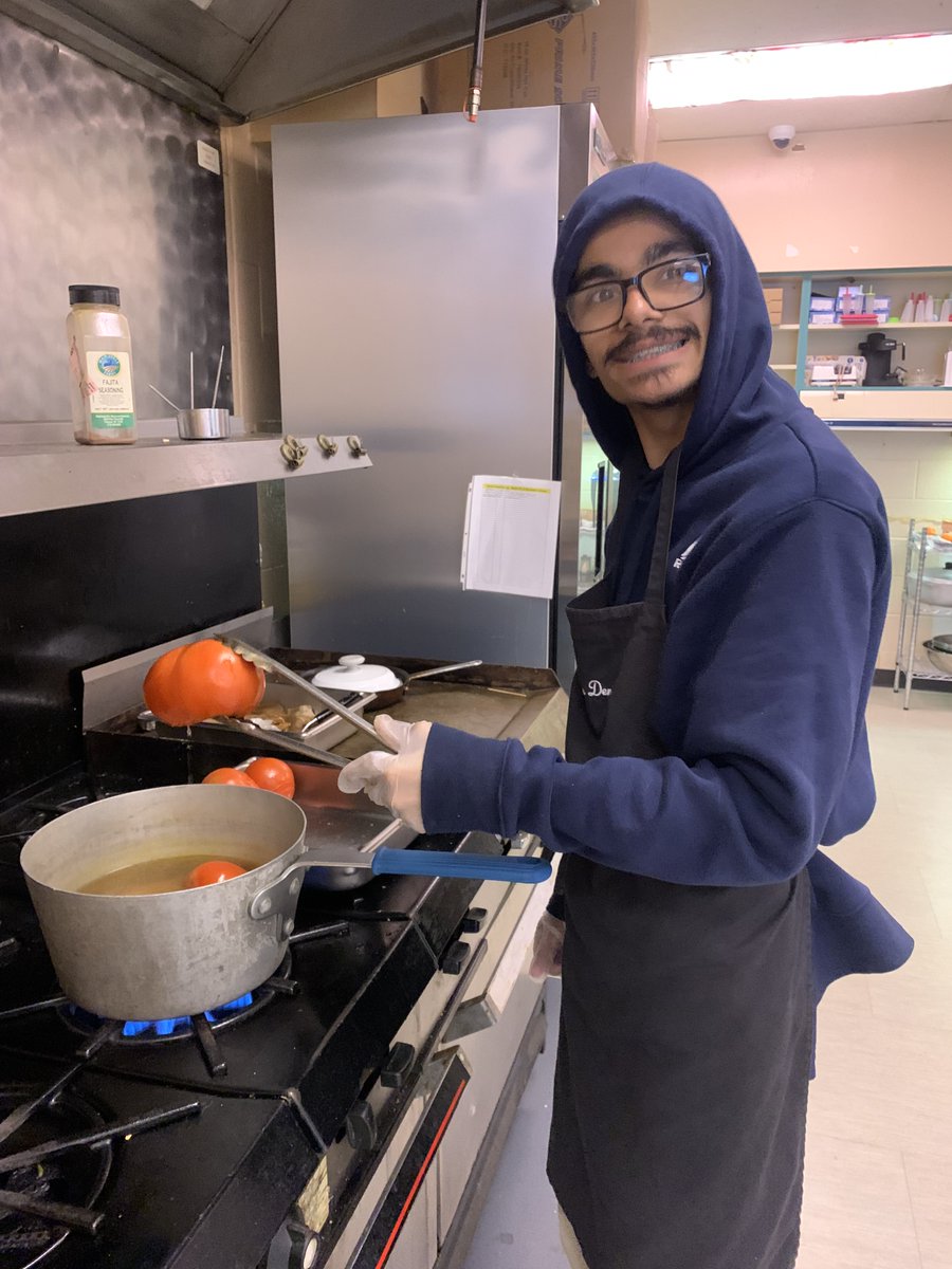 Mr. Carlson's class recently engaged in a two-week lesson on food preservation. This unit explored various methods such as frozen, smoked, dried, canned, pickled and fermented foods. Students learned all about the equipment, the science and the methods of food preservation.
