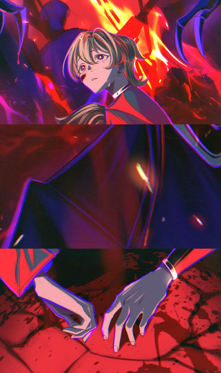 leaenil's tweet image. "Why?... Because I am a survivor of Khaenri'ah."

#GenshinImpact #Natlan #Capitano #dainsleif #Lumine #rhinedottir