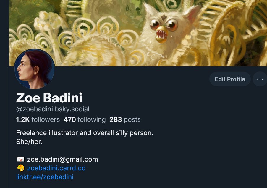Zoe Badini ➜ @zoebadini.bsky.social tweet media