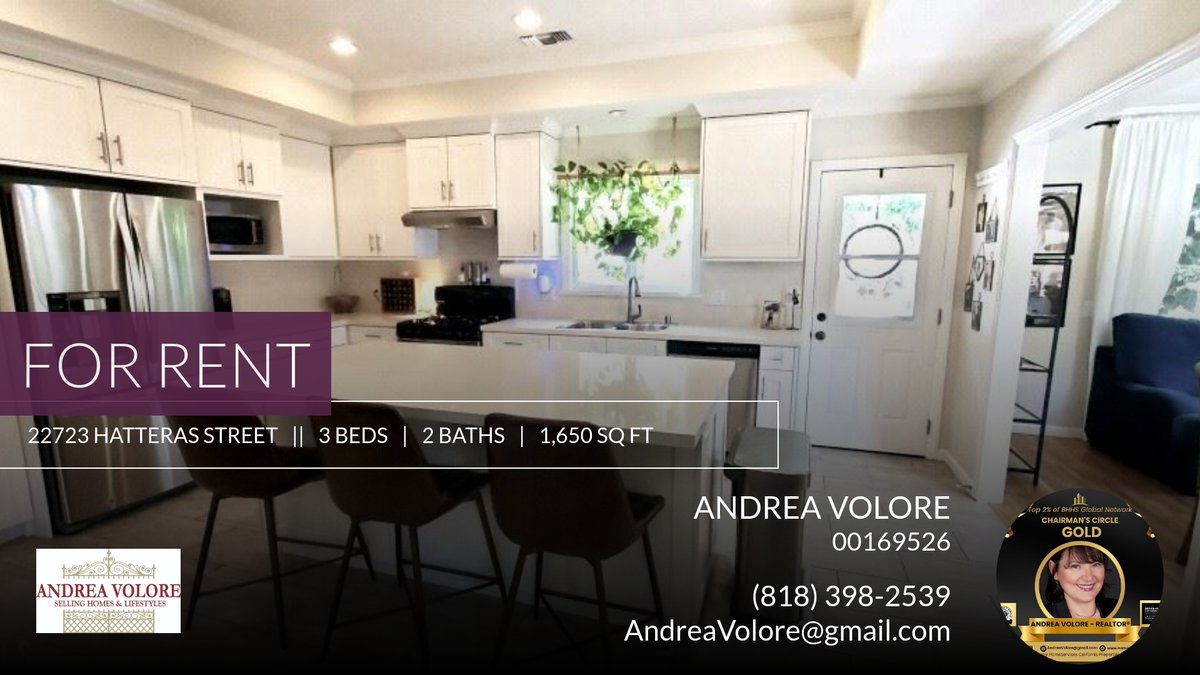 lovehomes's tweet photo. If you or someone you know is interested in renting a home, take a look at this property! Give me a call at (818) 398-2539 with any questions.

ANDREA VOLORE -  REALTOR®
Selling Homes and Lifestyles
(818) 398-2539
Berkshire ... https://t.co/yfMMweef5g https://t.co/4SkHnMbzp1