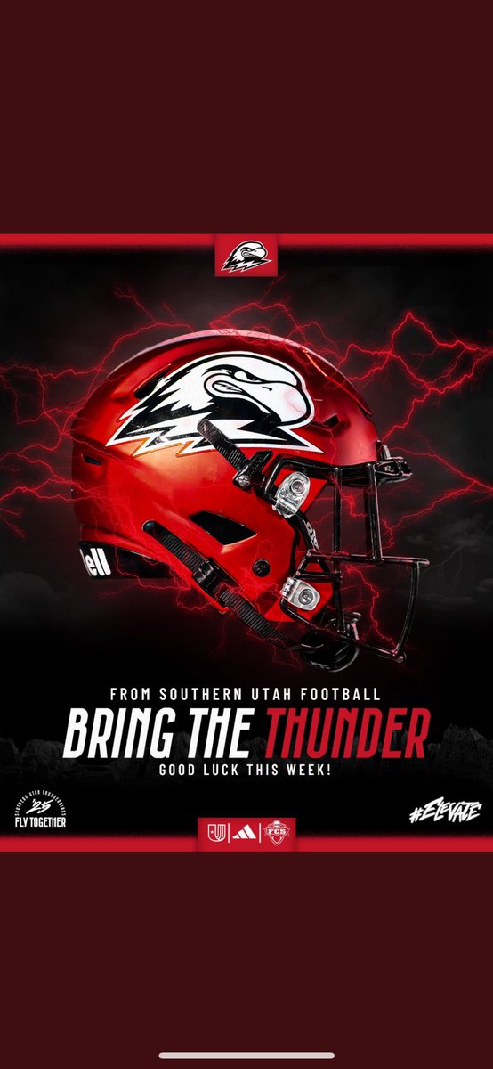Appreciate the love from @CoachCasteelSUU and <a href="/SUUFB_/">Southern Utah Football</a>