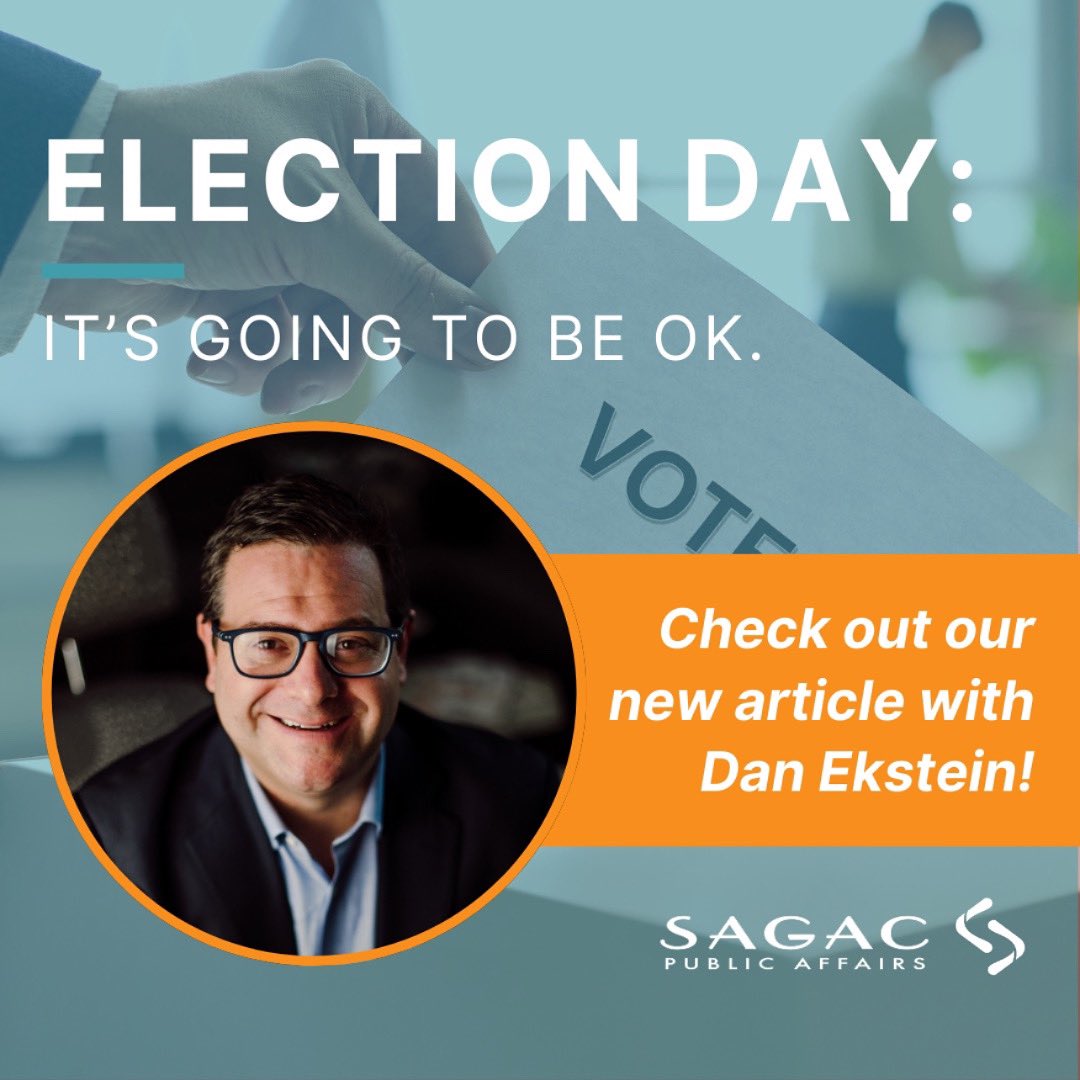 Check out Dan’s latest article to learn how to successfully navigate Election Day and beyond. 

sagac.com/post/election-…

#Sagac #PublicAffairs #ElectionDay